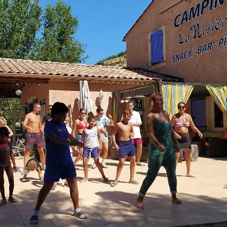 Kamp alanı Mobil-home Confortable - Terrasse Prive - Api-1-52-552 Saint-Maime